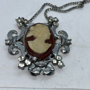 Vintage Cameo Necklace